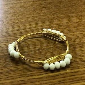 bourbon & boweties inspired wire wrapped bracelet